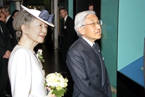 Emperor Akihito and Empress Michiko. Foto: Staffan Waerndt.