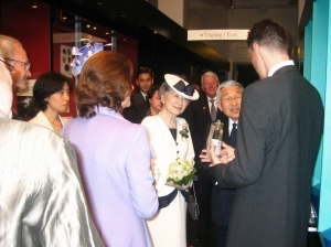 Emperor Akihito, King Carl XVI Gustaf, Empress Michiko, Queen Silvia, and Dr 
   Anders Silfvergrip. Foto: Gunnel Wirnius Nohlin.